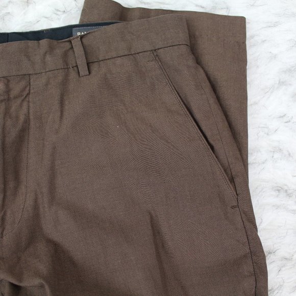 Banana Republic Men's Heather Brown Chino Pants - Picture 3 of 6